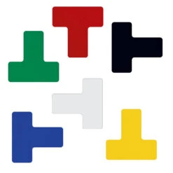 Stellplatzmarkierung T-Stücke