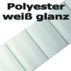 Polyesteretiketten - Weiß Glanz UV Beständig