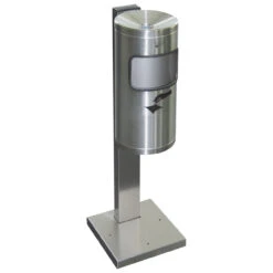 Abfall-Ascher-Kombination TKG Rondo Edelstahl Mit Standfuß